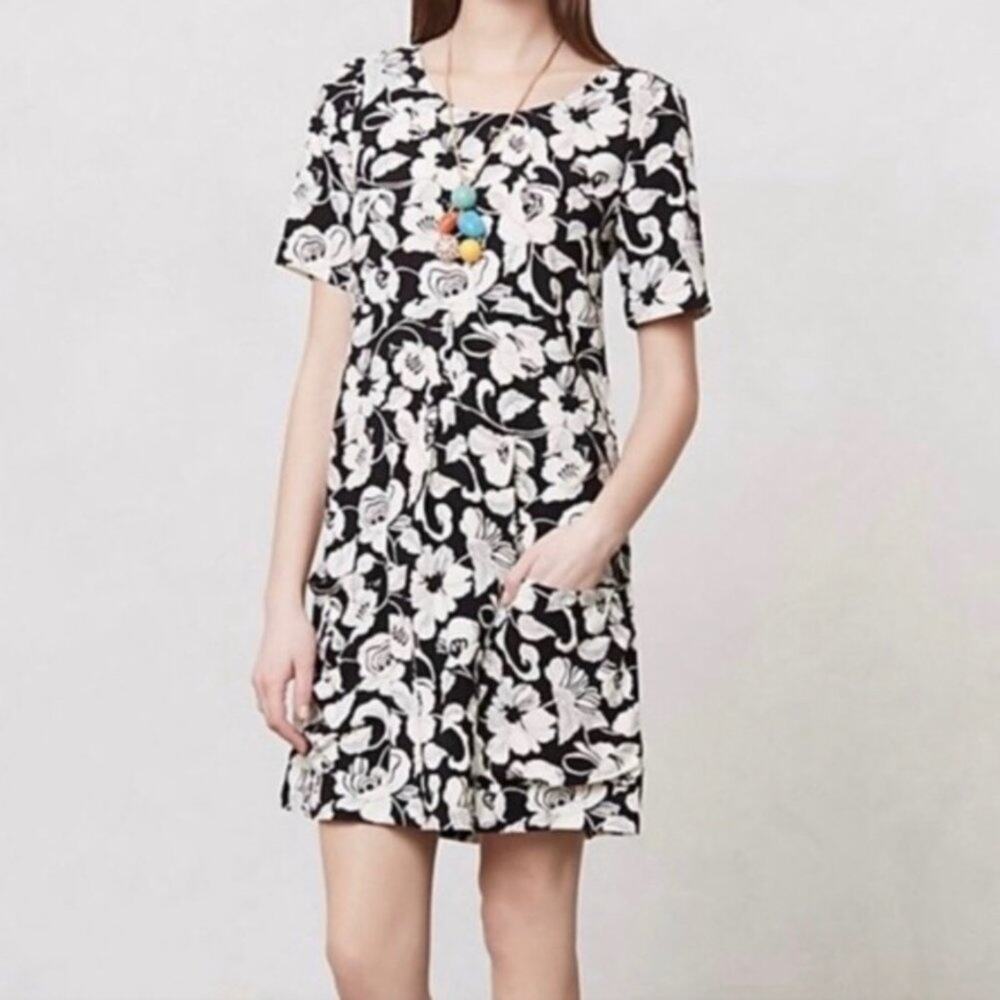 Anthropologie Maeve Zola Floral Sheath Dress